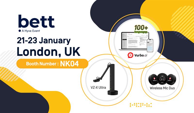 Visit us at Bett 2026